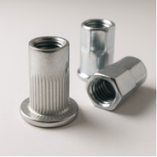 Заклепка-гайка ОЦ М10 плоская головка кор. 1 кг